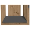 Szafka pod Akwarium Proste Elitte 120x50x90 Dąb Artisan-Grafit