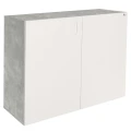 Szafka pod Akwarium Proste Elitte 120x50x90 Beton-Biały