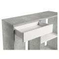 Szafka pod Akwarium Proste Elitte 120x50x90 Beton-Biały