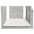 Szafka pod Akwarium Proste Elitte 120x50x90 Beton-Biały