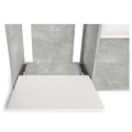Szafka pod Akwarium Proste Elitte 120x50x90 Beton-Biały