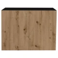 Szafka pod Akwarium Proste Elitte 120x60x90 Czarny-Dąb Artisan