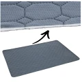 Kerbl Mata Podkład Dry Bed Wielorazowego Użytku dla Psów Starszych i do Nauki Sikania Szara 60x45cm