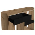 Szafka pod Akwarium Proste Elitte 120x60x90 Dąb Artisan-Czarny
