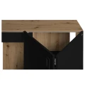 Szafka pod Akwarium Proste Elitte 120x60x90 Dąb Artisan-Czarny