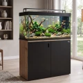 Szafka pod Akwarium Proste Elitte 120x60x90 Dąb Artisan-Czarny