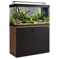 Szafka pod Akwarium Proste Elitte 120x60x90 Dąb Artisan-Czarny