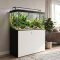 Szafka pod Akwarium Proste Elitte 120x60x90 Czarny-Biały