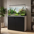Szafka pod Akwarium Proste Elitte 120x60x90 Biały-Czarny
