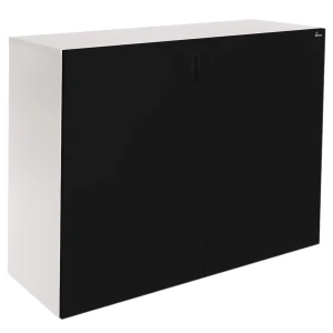 Szafka pod Akwarium Proste Elitte 120x60x90 Biały-Czarny