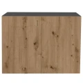 Szafka pod Akwarium Proste Elitte 120x60x90 Grafit-Dąb Artisan
