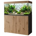 Szafka pod Akwarium Proste Elitte 120x60x90 Grafit-Dąb Artisan