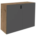 Szafka pod Akwarium Proste Elitte 120x60x90 Dąb Artisan-Grafit