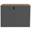 Szafka pod Akwarium Proste Elitte 120x60x90 Dąb Artisan-Grafit