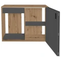 Szafka pod Akwarium Proste Elitte 120x60x90 Dąb Artisan-Grafit