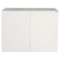 Szafka pod Akwarium Proste Elitte 120x60x90 Beton-Biały