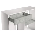 Szafka pod Akwarium Proste Elitte 120x60x90 Biały-Beton