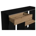 Szafka pod Akwarium Proste Elitte 150x50x90 Czarny-Dąb Artisan