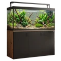 Szafka pod Akwarium Proste Elitte 150x50x90 Dąb Artisan-Czarny
