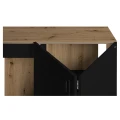 Szafka pod Akwarium Proste Elitte 150x50x90 Dąb Artisan-Czarny