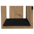 Szafka pod Akwarium Proste Elitte 150x50x90 Dąb Artisan-Czarny