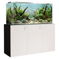 Szafka pod Akwarium Proste Elitte 150x50x90 Czarny-Biały