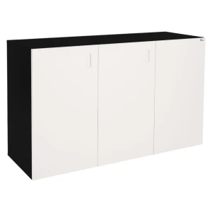Szafka pod Akwarium Proste Elitte 150x50x90 Czarny-Biały