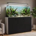 Szafka pod Akwarium Proste Elitte 150x50x90 Biały-Czarny