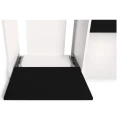 Szafka pod Akwarium Proste Elitte 150x50x90 Biały-Czarny