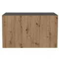 Szafka pod Akwarium Proste Elitte 150x50x90 Grafit-Dąb Artisan