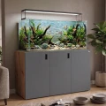 Szafka pod Akwarium Proste Elitte 150x50x90 Dąb Artisan-Grafit