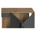 Szafka pod Akwarium Proste Elitte 150x50x90 Dąb Artisan-Grafit