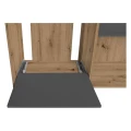 Szafka pod Akwarium Proste Elitte 150x50x90 Dąb Artisan-Grafit