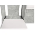 Szafka pod Akwarium Proste Elitte 150x50x90 Beton-Biały