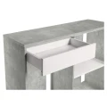 Szafka pod Akwarium Proste Elitte 150x50x90 Beton-Biały