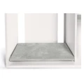 Szafka pod Akwarium Proste Elitte 150x50x90 Biały-Beton