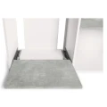 Szafka pod Akwarium Proste Elitte 150x50x90 Biały-Beton