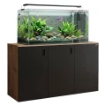 Szafka pod Akwarium Proste Elitte 150x60x90 Dąb Artisan-Czarny