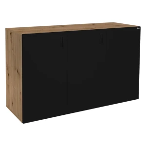 Szafka pod Akwarium Proste Elitte 150x60x90 Dąb Artisan-Czarny