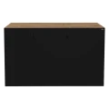 Szafka pod Akwarium Proste Elitte 150x60x90 Dąb Artisan-Czarny