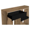 Szafka pod Akwarium Proste Elitte 150x60x90 Dąb Artisan-Czarny