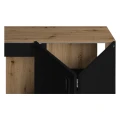 Szafka pod Akwarium Proste Elitte 150x60x90 Dąb Artisan-Czarny