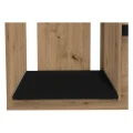 Szafka pod Akwarium Proste Elitte 150x60x90 Dąb Artisan-Czarny