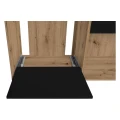 Szafka pod Akwarium Proste Elitte 150x60x90 Dąb Artisan-Czarny