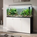 Szafka pod Akwarium Proste Elitte 150x60x90 Czarny-Biały