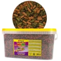 TROPICAL CICHILD RED&amp;GREEN LARGE STICKS 10l - Pokarm w Formie Pływających Pałeczek Dla Dużych, Wszystkożernych Pielęgnic