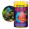 TROPICAL D-50 PLUS 250ml - Pokarm W Płatkach Dla Paletek