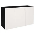 Szafka pod Akwarium Proste Elitte 150x60x90 Czarny-Biały