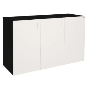 Szafka pod Akwarium Proste Elitte 150x60x90 Czarny-Biały