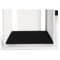 Szafka pod Akwarium Proste Elitte 150x60x90 Biały-Czarny